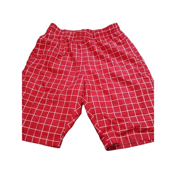 Men's Nike Swim Shorts Trunks Size Medium Red - Picture 2 of 16